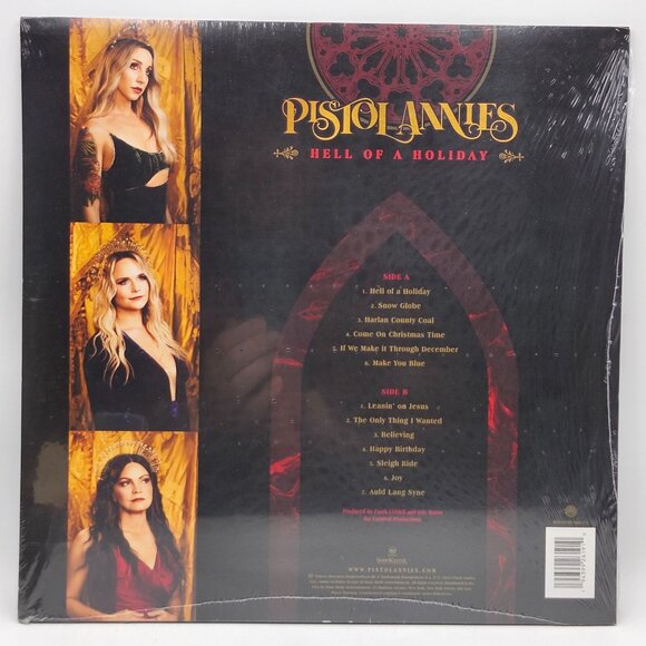 Pistol Annies Hell Of A Holiday Gold Vinyl LP Target Limited Edition - Picture 4 of 4